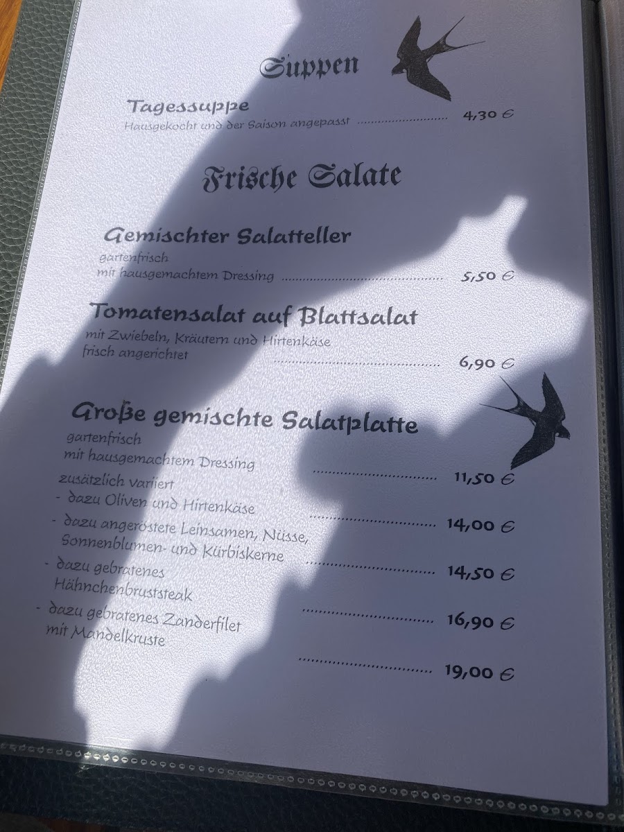 Menu Gaststatte Zum Schwalbennest-6